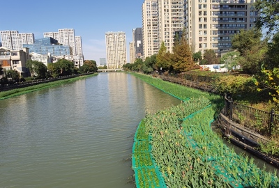 复合纤维浮动湿地
